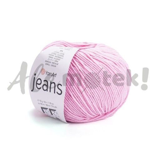 YarnArt Jeans 36 różowy