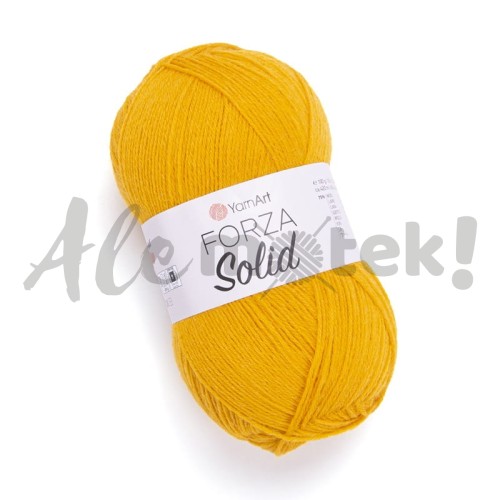 YarnArt Forza Solid 4610 - słonecznikowy