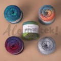 Włóczka YarnArt Mirage 5310 20% wełna 80% akryl 500 metrów 150 gr