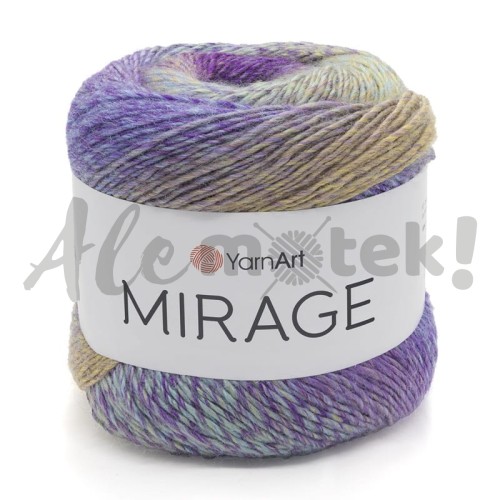 Włóczka YarnArt Mirage 5313 20% wełna 80% akryl 500 metrów 150 gr