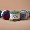 Włóczka YarnArt Mirage 5314 20% wełna 80% akryl 500 metrów 150 gr