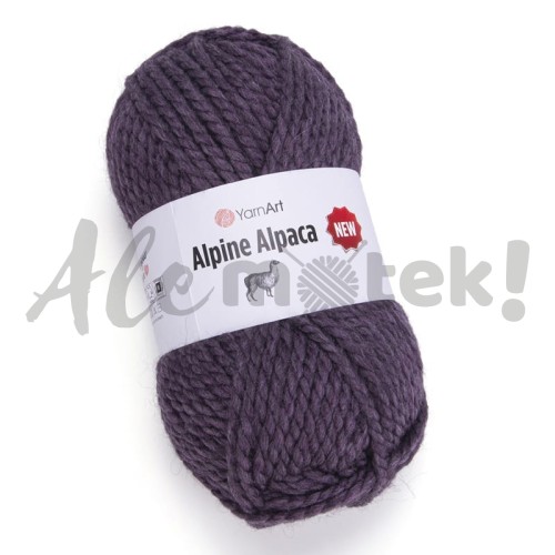 YarnArt Alpine Alpaca New 1451 śliwkowy