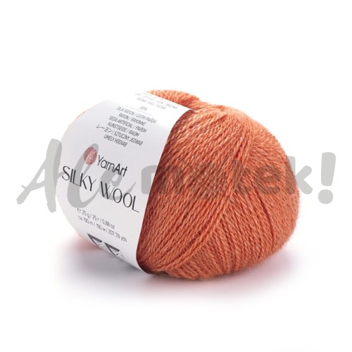 YarnArt Silky Wool 338 łososiowy