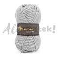 Włóczka LadyYarn Merino XL 021 jasny szary 25% wełna 75% akryl 100 m 100 gr