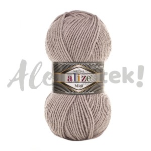 Alize Superlana Midi 652 - chłodny beżowy