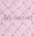 Włóczka Alize Puffy 31 jasny różowy pętelkowa rękodzieła (100gr/9mt)