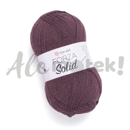 Włóczka YarnArt Forza Solid 4624 brązowy 75% wełna 25 poliamid 420 m 100 gr