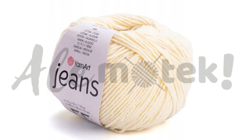 YarnArt Jeans 86 bananowy