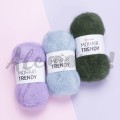 YarnArt Mohair Trendy 127 różowy