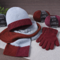 YarnArt Lana Attraente 6625 czerwony 100 wełna 50gr/160m