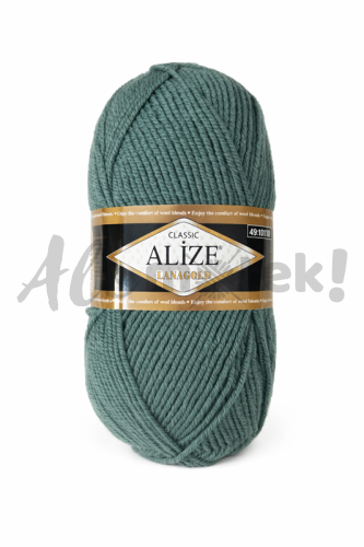 Włóczka Alize Lanagold 180 jasny khaki 51% Akryl 49% Wełna 240 m 100 gr