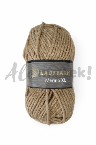 Włóczka LadyYarn Merino XL 005 c.beżowy 25% wełna 75% akryl 100 m 100 gr