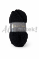Włóczka LadyYarn Merino XL 024 czarny 25% wełna 75% akryl 100 m 100 gr