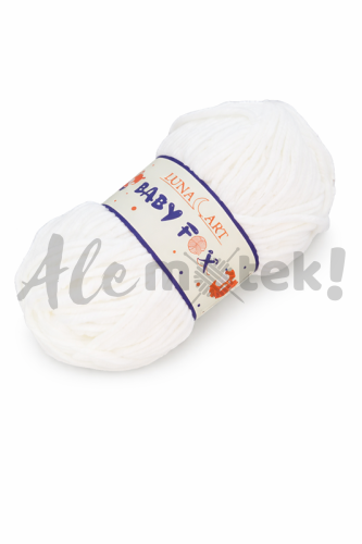 Luna Art Baby Fox 100-01 biały 100% poliester 100gr 120m