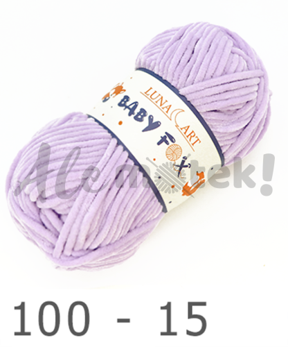 Luna Art Baby Fox 100-15 liliowy 100% poliester 100gr 120m 