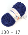 Luna Art Baby Fox 100-17 granatowy 100% poliester 100gr 120m 