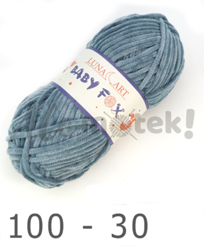 Luna Art Baby Fox 100-30 gołębi 100% poliester 100gr 120m 