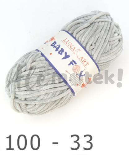 Luna Art Baby Fox 100-33 mysi  100% poliester 100gr 120m 