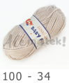Luna Art Baby Fox 100-34 ekru 100% poliester 100gr 120m 