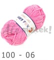 Luna Art Baby Fox 100-06 różowy 100% poliester 100gr 120m