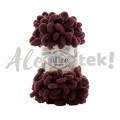 Włóczka Alize Puffy 993 c. brąz pętelkowa rękodzieła (100gr/9mt)