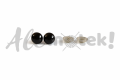 Oczy Bezpieczne 12mm czarne do zabawek 1 para 