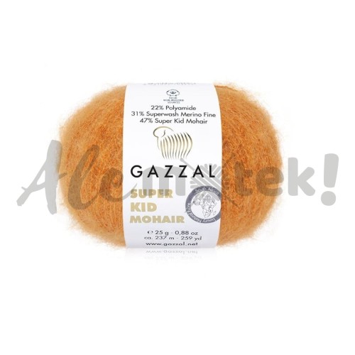 Gazzal Super Kid Mohair 64419 rudy (25gr/237m)