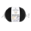 Gazzal Super Kid Mohair 64409 czarny (25gr/237m)