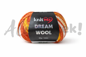 KnitMe Dream Wool 04 50gr 145m 75% akryl 25% wełna