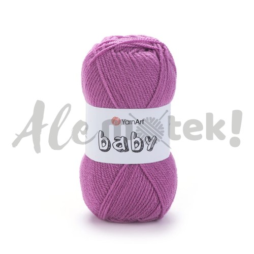 YarnArt Baby 560 wrzosowy 50gr 150m 100% akryl 