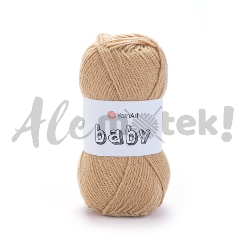 YarnArt Baby 805 jasny beż 50gr 150m 100% akryl