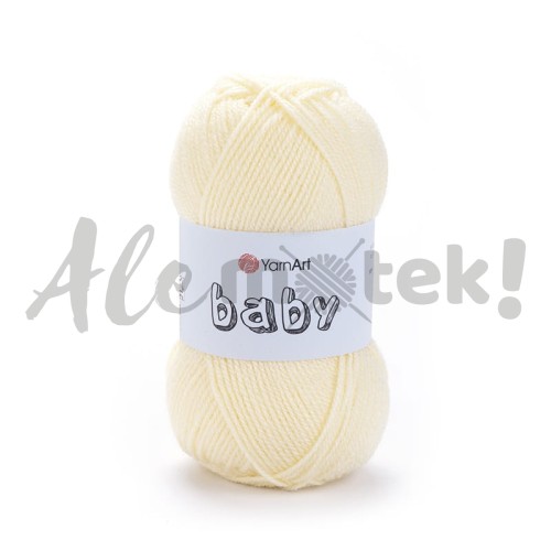 YarnArt Baby 7003 kremowy 50gr 150m 100% akryl  