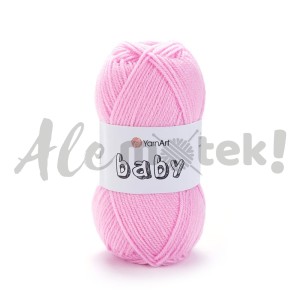 YarnArt Baby 217 jasny róż 50gr 150m 100% akryl 