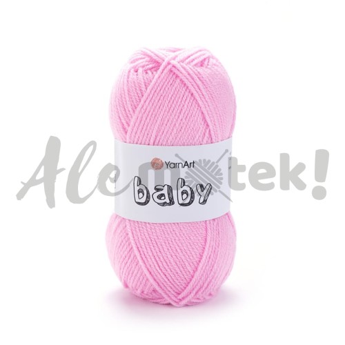 YarnArt Baby 217 jasny róż 50gr 150m 100% akryl 