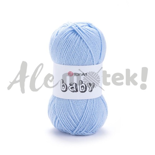 YarnArt Baby 215 błękitny 50gr 150m 100% akryl 