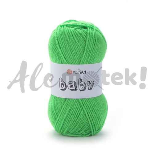 YarnArt Baby 8233 soczysty trawiasty 50gr 150m 100% akryl 