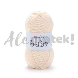 YarnArt Baby 854 jasny łososiowy 50gr 150m 100% akryl 