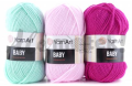 YarnArt Baby 32 żółty 50gr 150m 100% akryl 