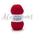 YarnArt Baby 576 czerwony 50gr 150m 100% akryl 