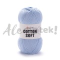 YarnArt Cotton Soft 75 błękitny 100gr 600m 55% bawełna 45% akryl