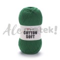 YarnArt Cotton Soft 52 zielony 100gr 600m 55% bawełna 45% akryl 