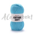 YarnArt Cotton Soft 33 turkusowy 100gr 600m 55% bawełna 45% akryl 