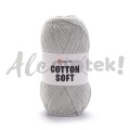 YarnArt Cotton Soft 49 jasny szary 100gr 600m 55% bawełna 45% akryl  