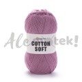 YarnArt Cotton Soft 65 wrzosowy 100gr 600m 55% bawełna 45% akryl 
