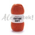 YarnArt Cotton Soft 85 pomarańczowy 100gr 600m 55% bawełna 45% akryl 
