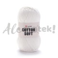 YarnArt Cotton Soft 01 biały 100gr 600m 55% bawełna 45% akryl 
