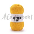 YarnArt Cotton Soft 35 żółty 100gr 600m 55% bawełna 45% akryl 
