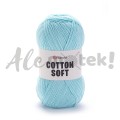 YarnArt Cotton Soft 76 jasny turkusowy 100gr 600m 55% bawełna 45% akryl 