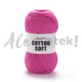 YarnArt Cotton Soft 42 fuksja 100gr 600m 55% bawełna 45% akryl 