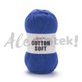YarnArt Cotton Soft 47 kobaltowy 100gr 600m 55% bawełna 45% akryl  